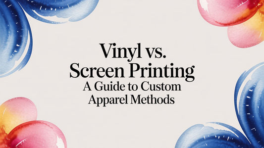 Vinyl vs Screen Printing A Guide to Custom Apparel Methods