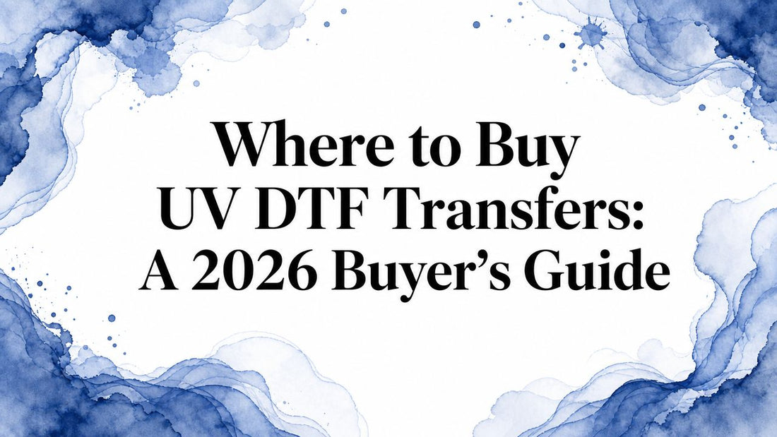 Where to Buy UV DTF Transfers: A 2026 Buyer's Guide