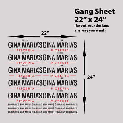 DTF Gang Sheets