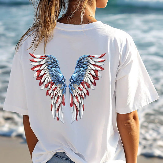 American Flag Wings - DTF Transfer Ready To Press