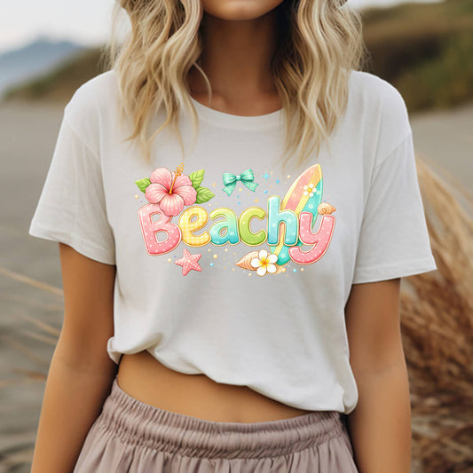 Beachy - DTF Transfer Ready To Press