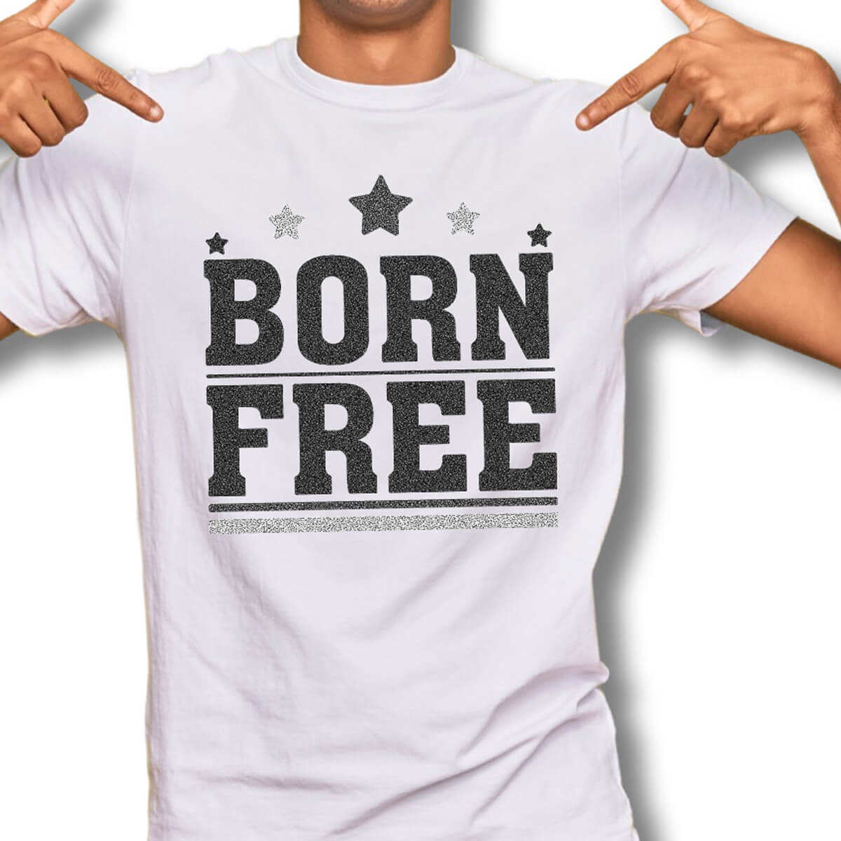 Born Free - DTF Transfer Ready To Press