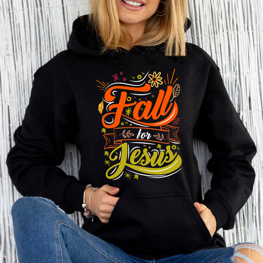 Fall For Jesus - DTF Transfer Ready To Press