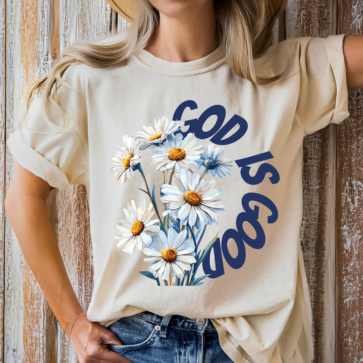 God Is Good - DTF Transfer Ready To Press