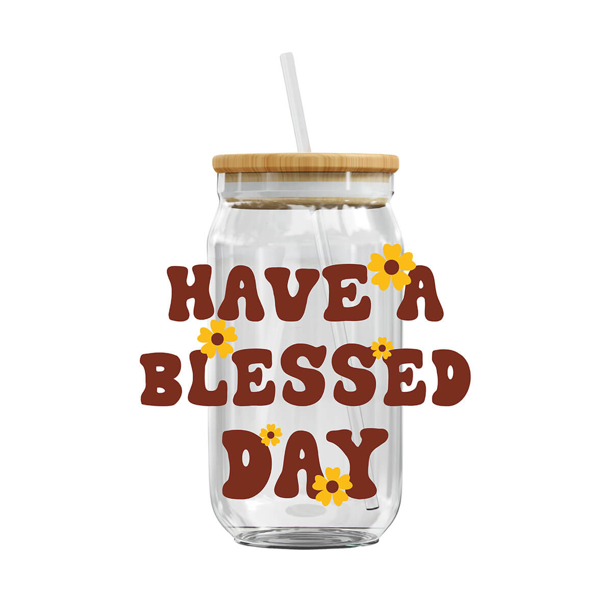 UV DTF Cup Wraps - Have A Blessed Day