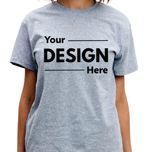 Custom Printed Unisex T Shirt (Full Service - Print, Press, & Shipped)