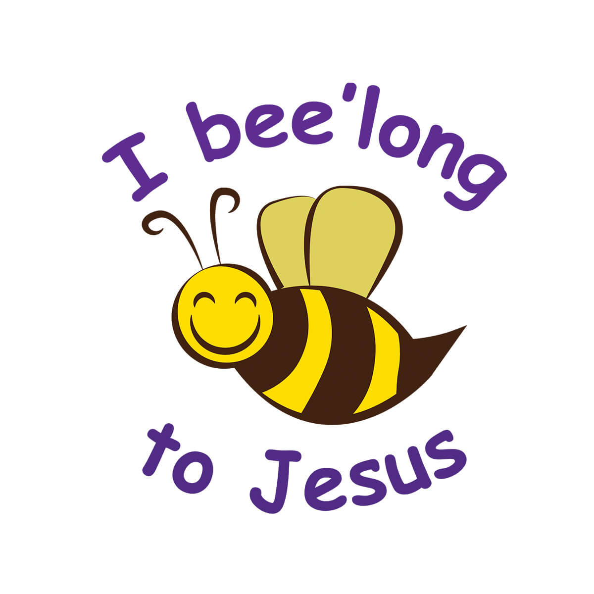 I Belong To Jesus - DTF Transfer Ready To Press - Kids Size