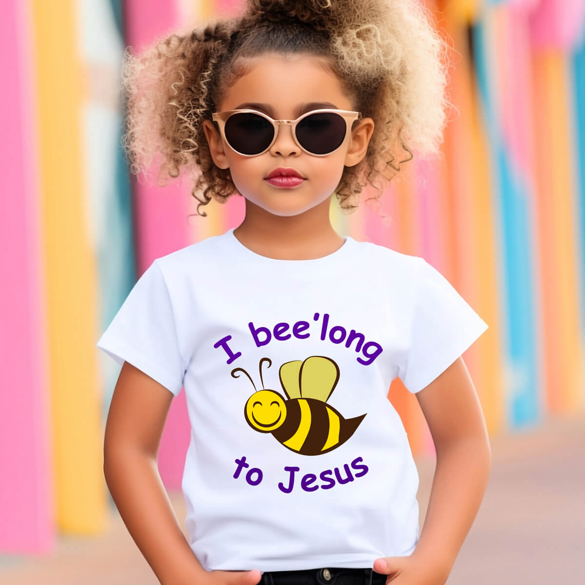 I Belong To Jesus - DTF Transfer Ready To Press - Kids Size