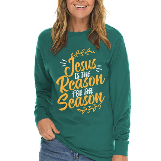 Jesus Is The Reason For The Season - DTF Transfer Ready To Press