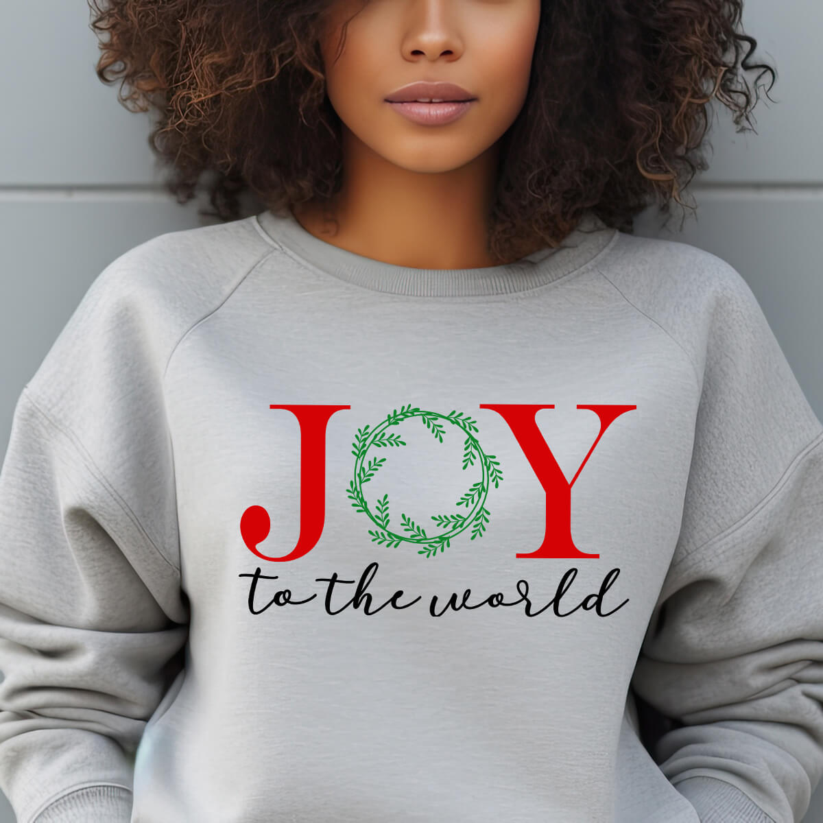 Joy To The World - DTF Transfer Ready To Press