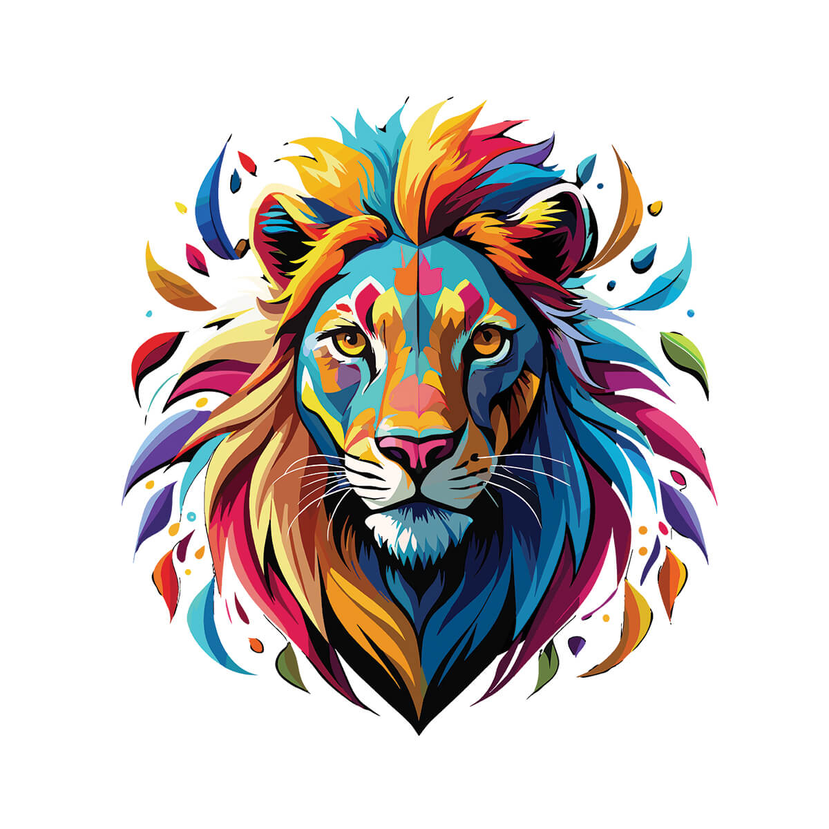 Lion Of Judah - DTF Transfer Ready To Press