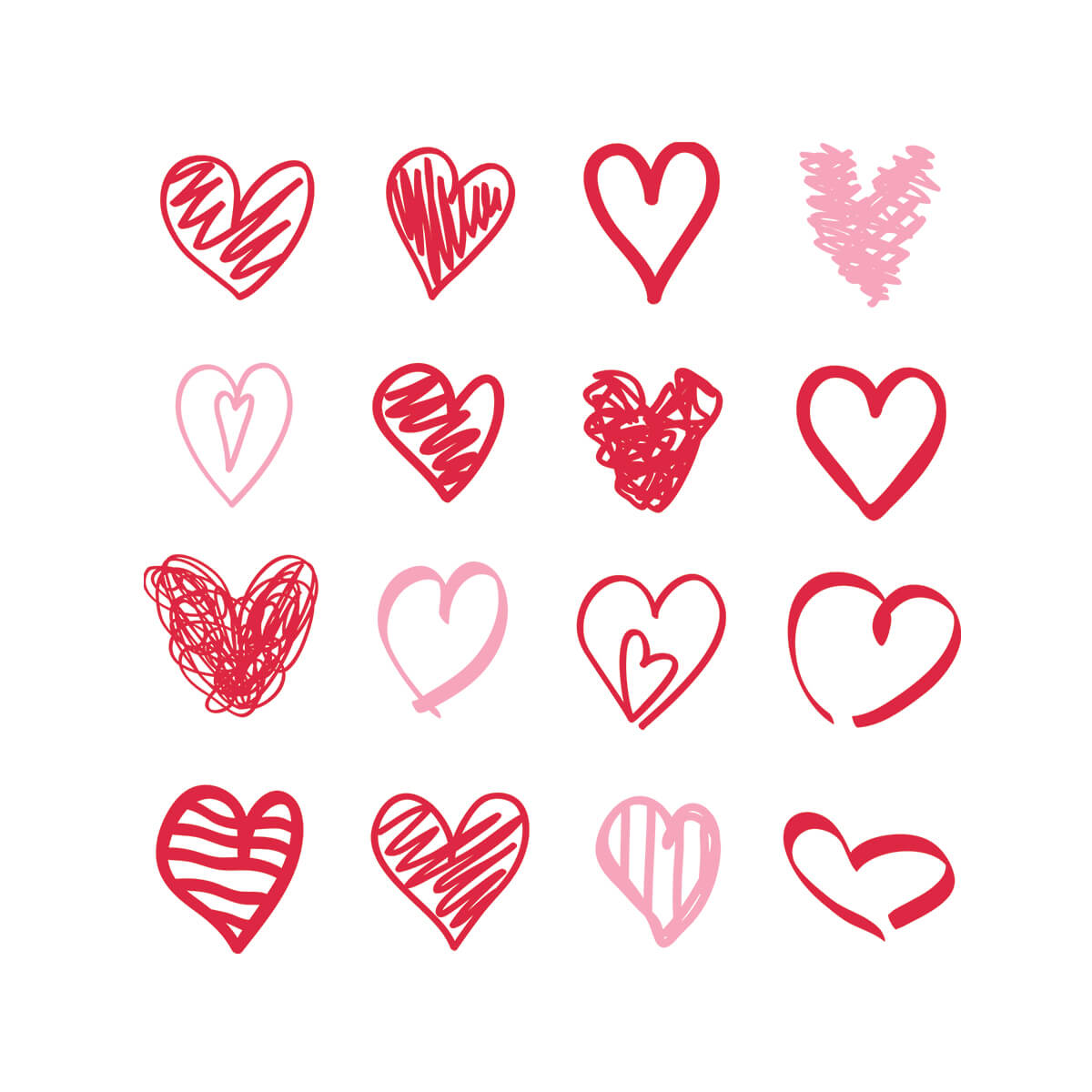 Little Hearts Of Love - DTF Transfer Ready To Press