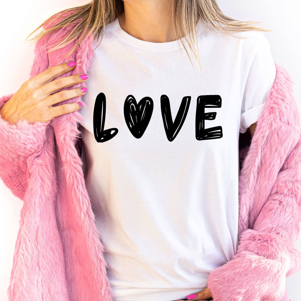 Love - DTF Transfer Ready To Press