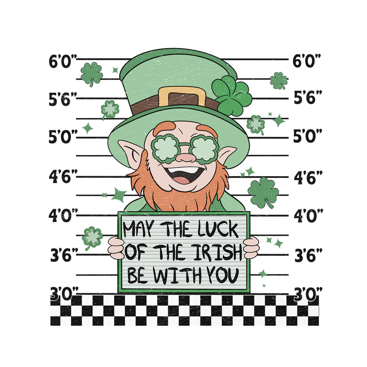 Luck Of The Irish - DTF Transfer Ready To Press