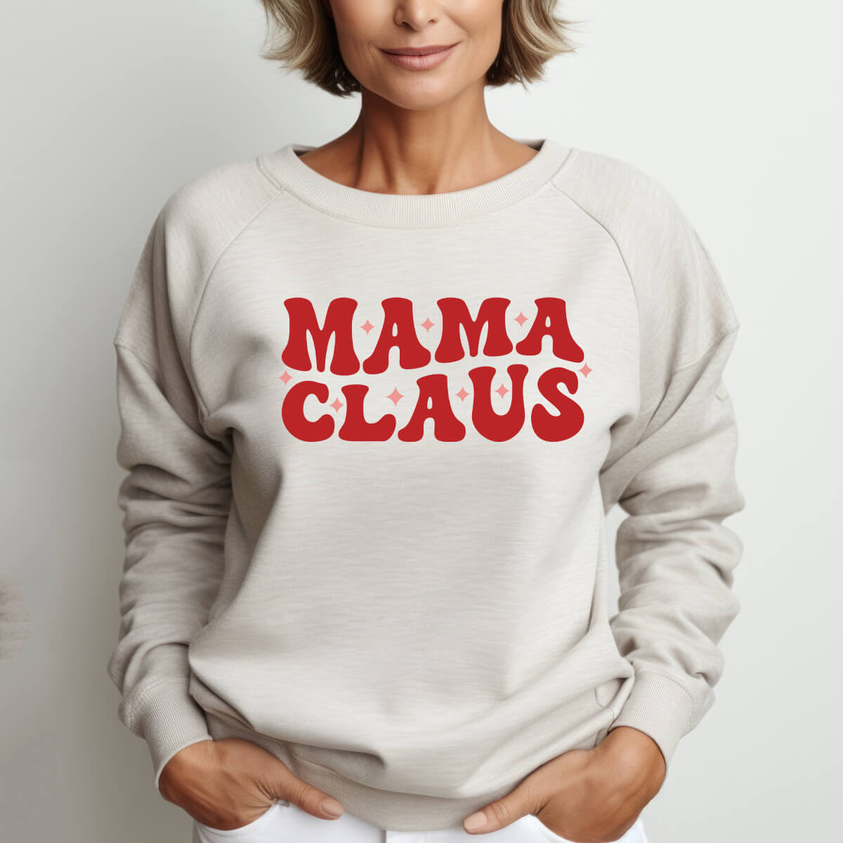 Mama Claus - DTF Transfer Ready To Press