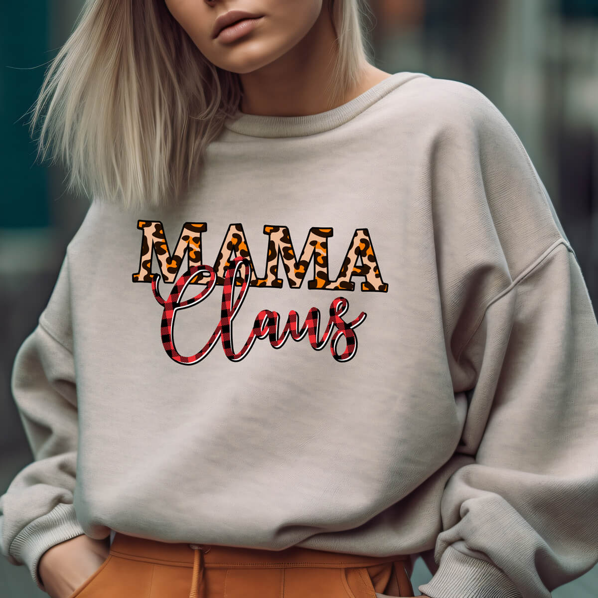 Mama Claus - DTF Transfer Ready To Press