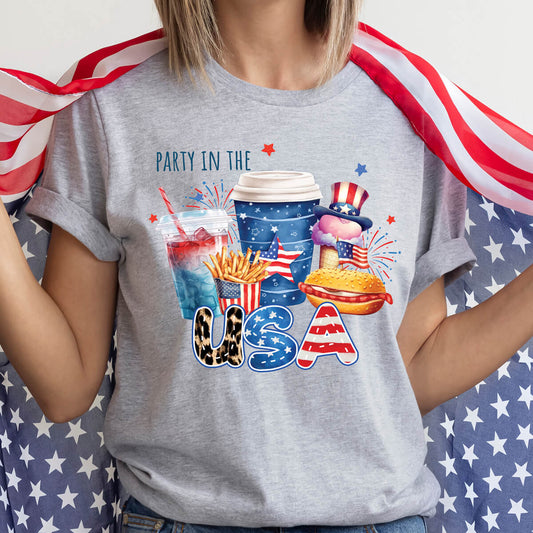 Party In The USA - DTF Transfer Ready To Press