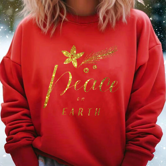 Peace On Earth - DTF Transfer Ready To Press