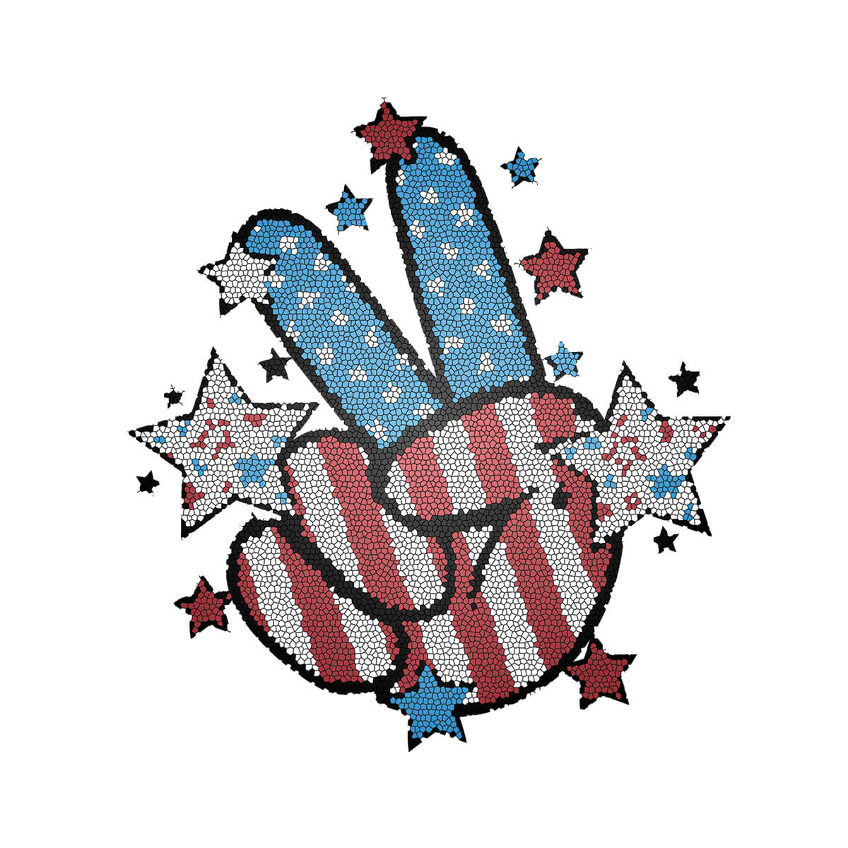 Peace - DTF Transfer Ready To Press