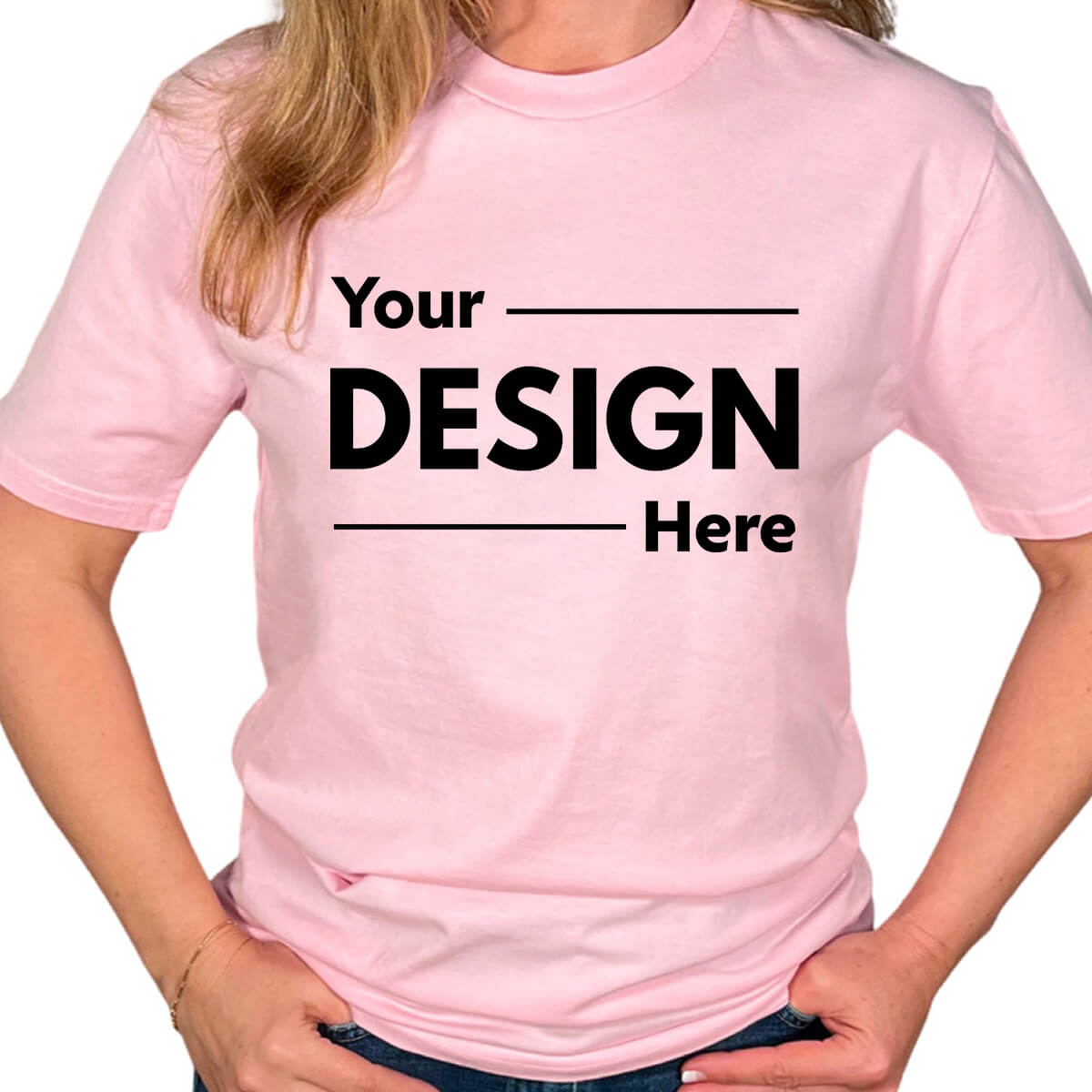 Custom Printed Unisex T Shirt (Full Service - Print, Press, & Shipped ...