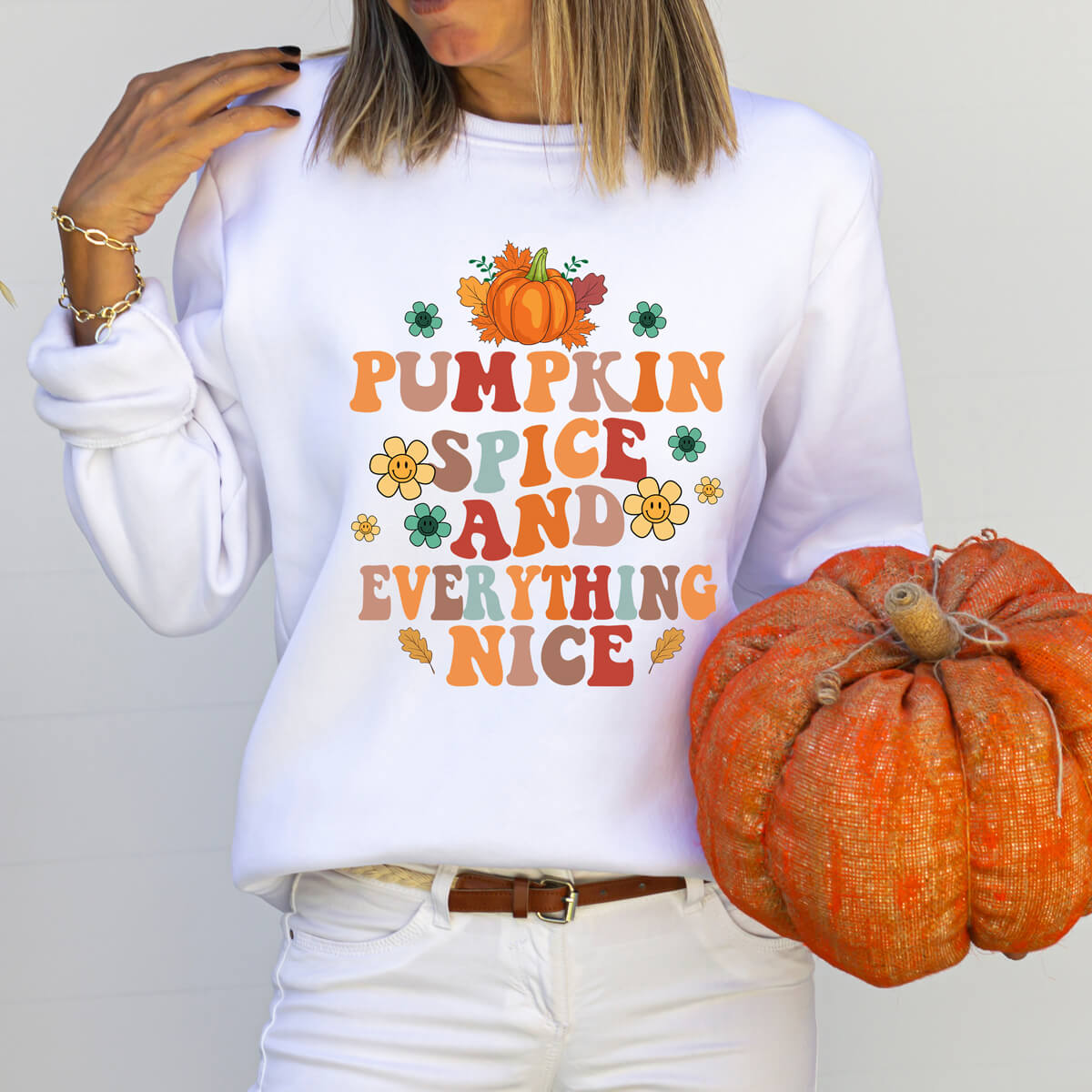 Pumpkin Spice And Everything Nice-DTF Transfer Ready To Press