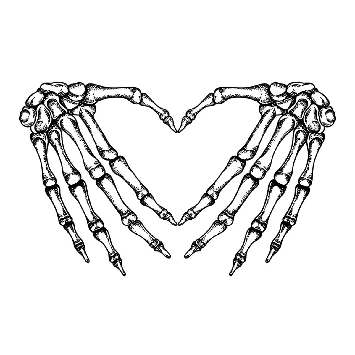 Love Your Bones - DTF Transfer Ready To Press