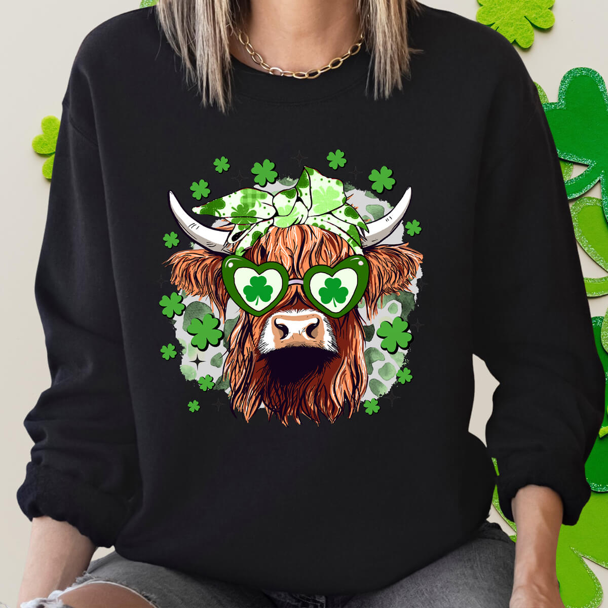 One Lucky Heifer - DTF Transfer Ready To Press