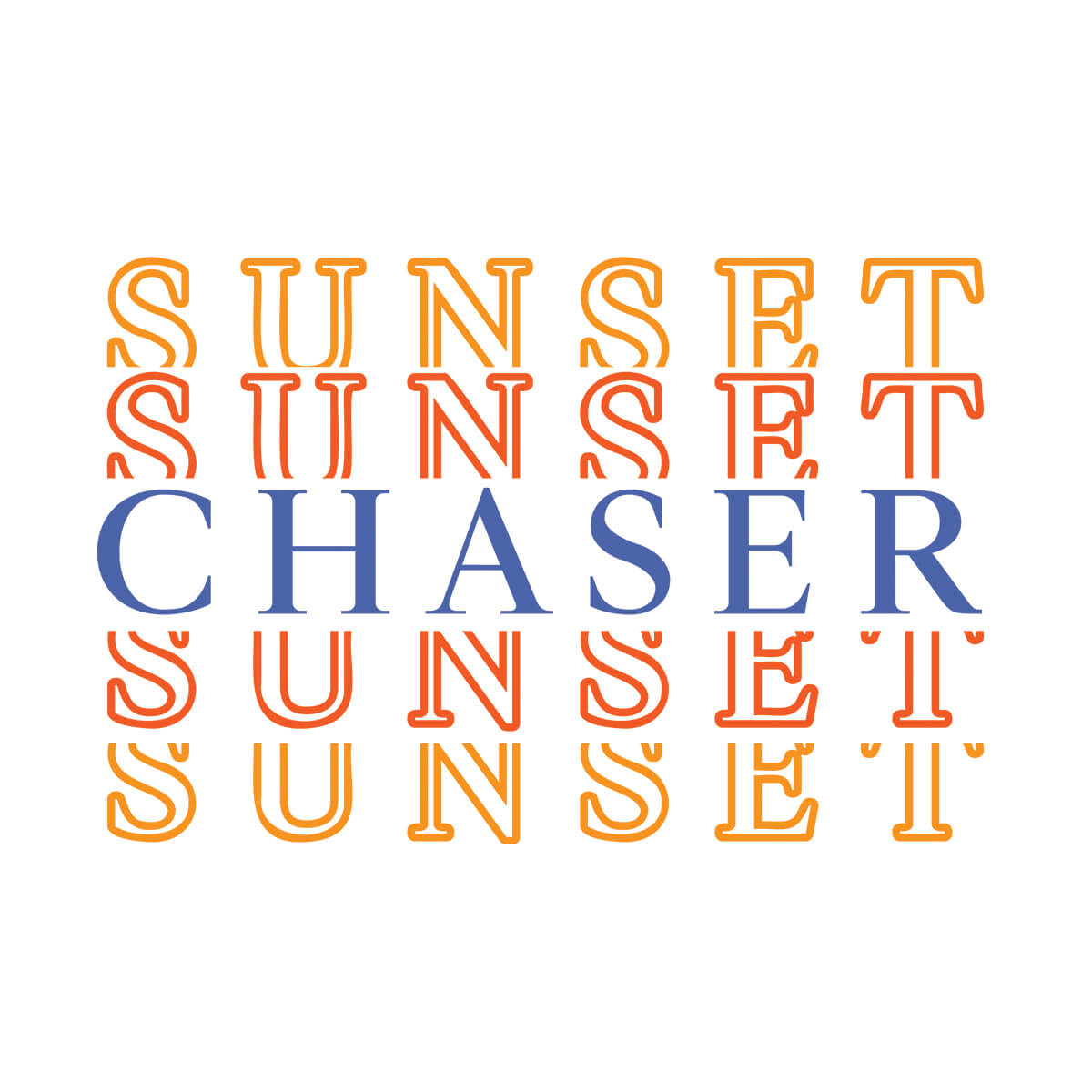 Sunset Chaser - DTF Transfer Ready To Press