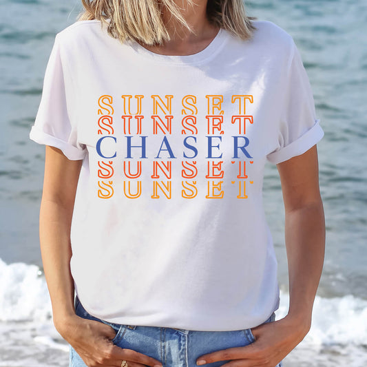 Sunset Chaser - DTF Transfer Ready To Press