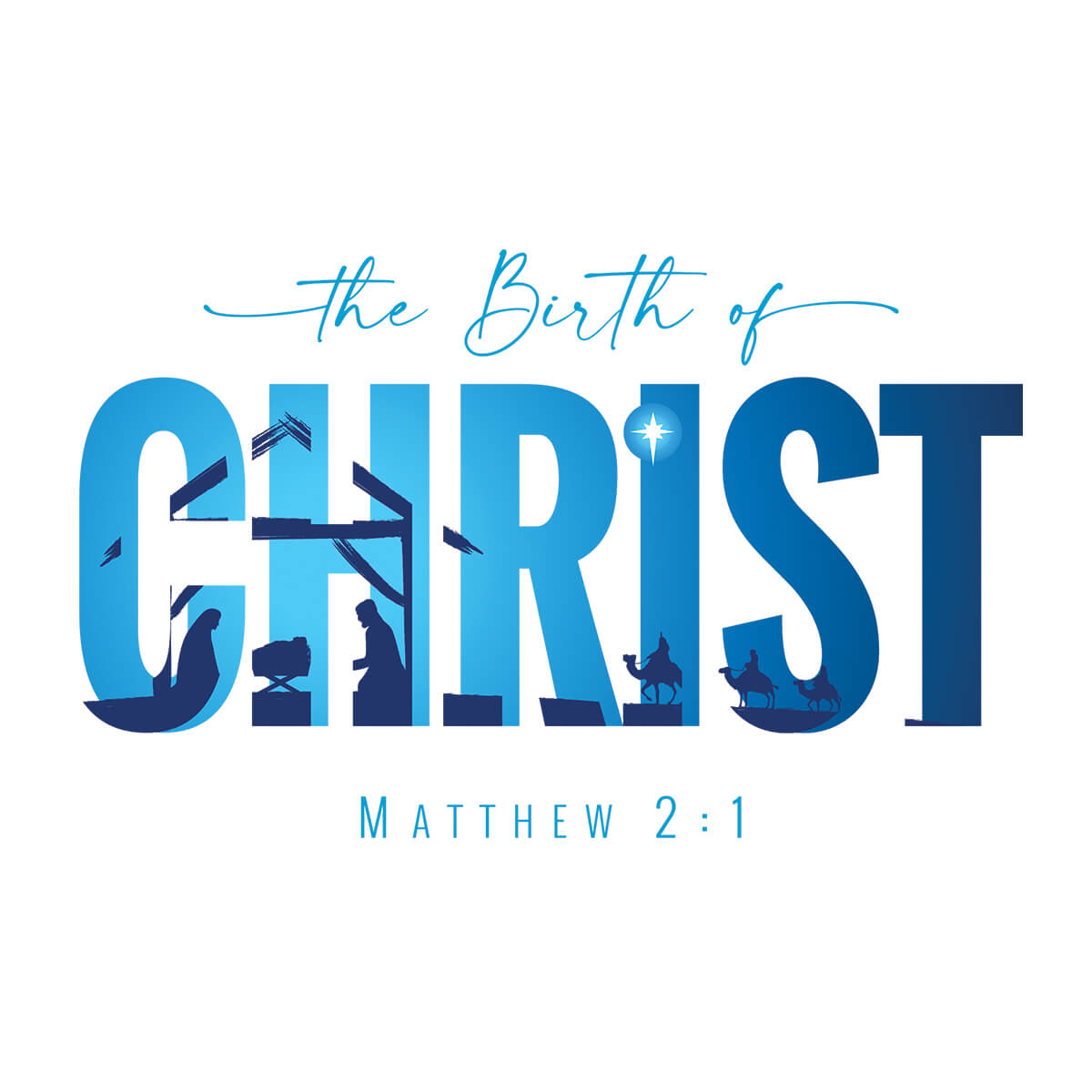 The Birth Of Christ - DTF Transfer Ready To Press