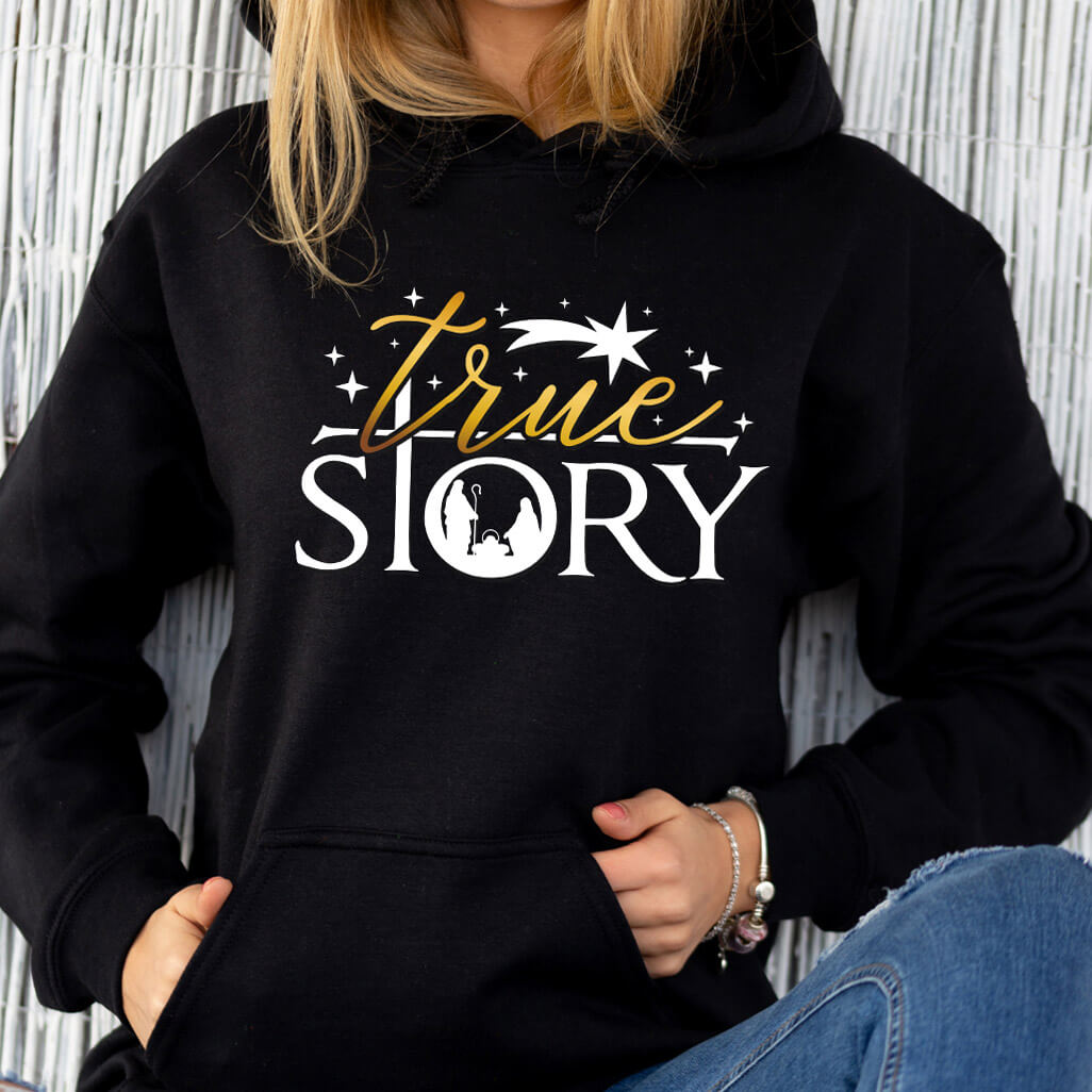 True Story Of Christmas - DTF Transfer Ready To Press