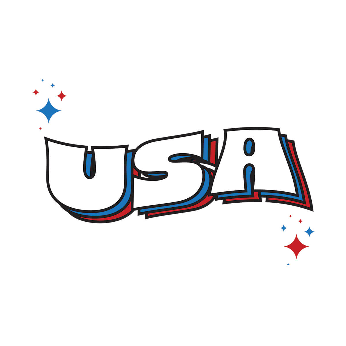 USA - DTF Transfer Ready To Press