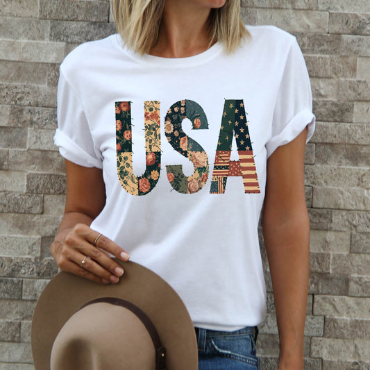 USA - Vintage Patch - DTF Transfer Ready To Press