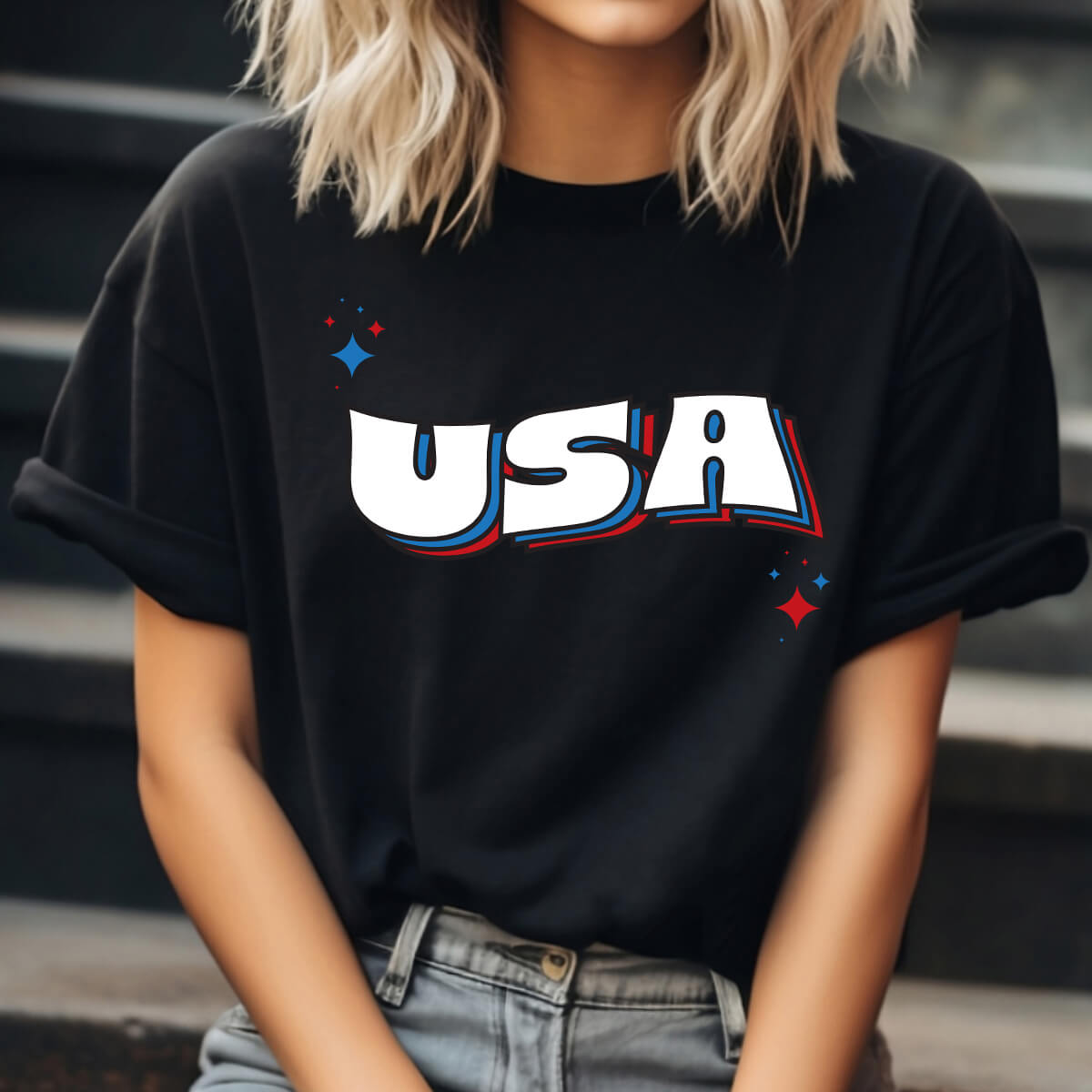 USA - DTF Transfer Ready To Press