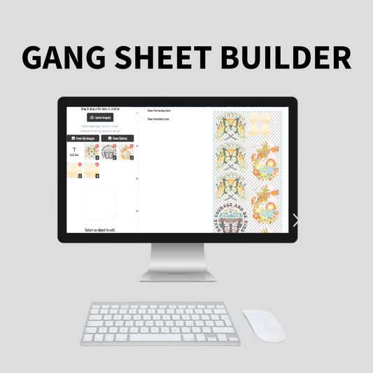 Premium UV 3D DTF Stickers New Gang Sheet Builder