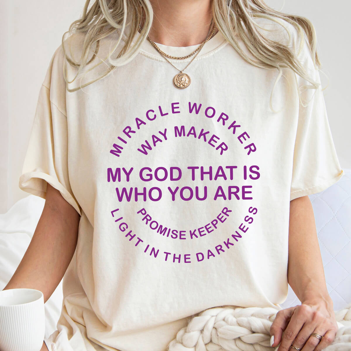 WayMaker My God That Is Who You Are - DTF Transfer Ready To Press